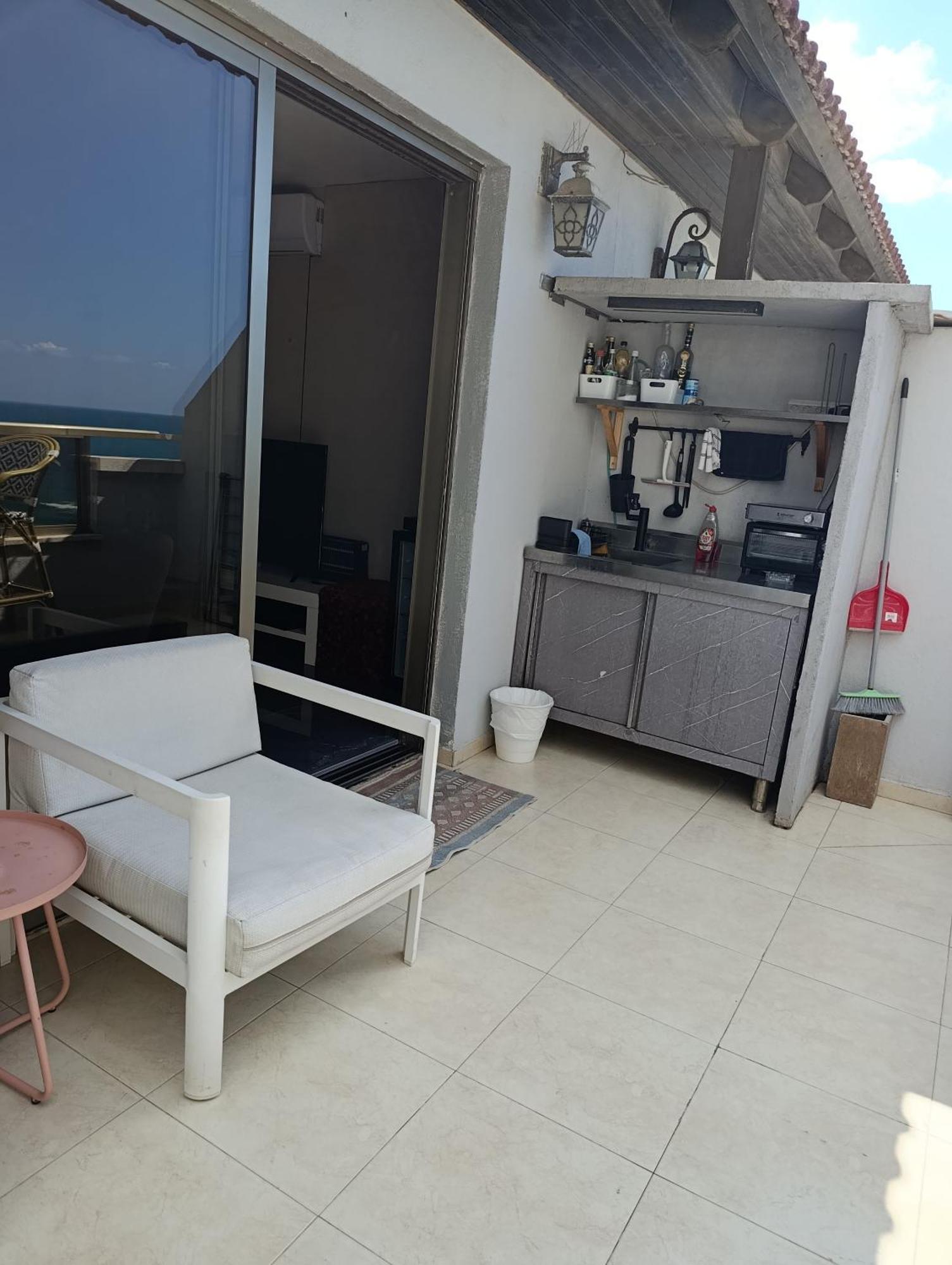 Penthouse Apartment On The Beach Bat Yam Ruang foto